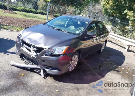 2013 Nissan Sentra Sl z USA, uszkodzony, nr VIN 3N1AB7AP7DL797944